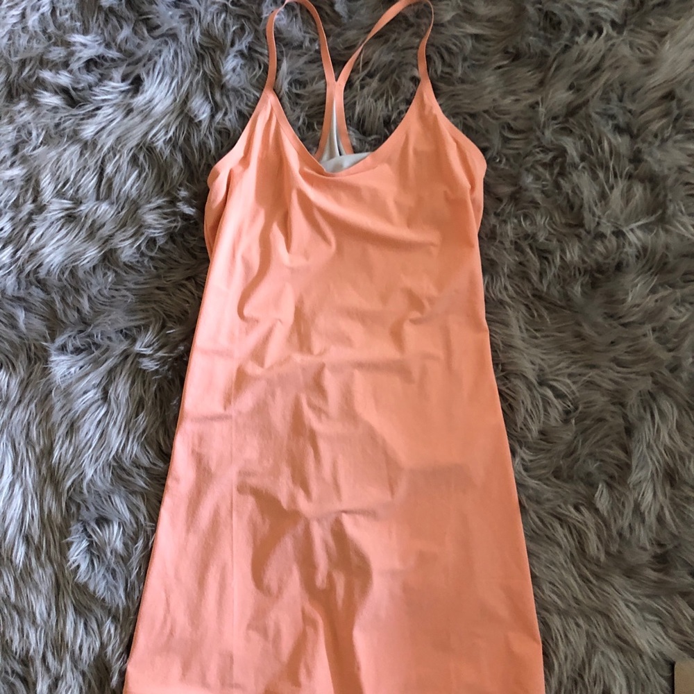 Peach Outdoor Voices Exercise Dress